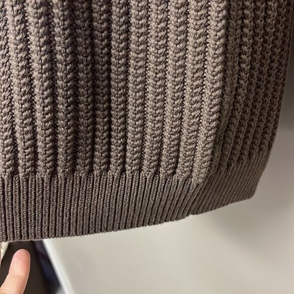 Athleta Repreve Teton V-neck Relaxed Sweater- Small - Picture 9 of 16